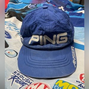 PING golf strapback hat